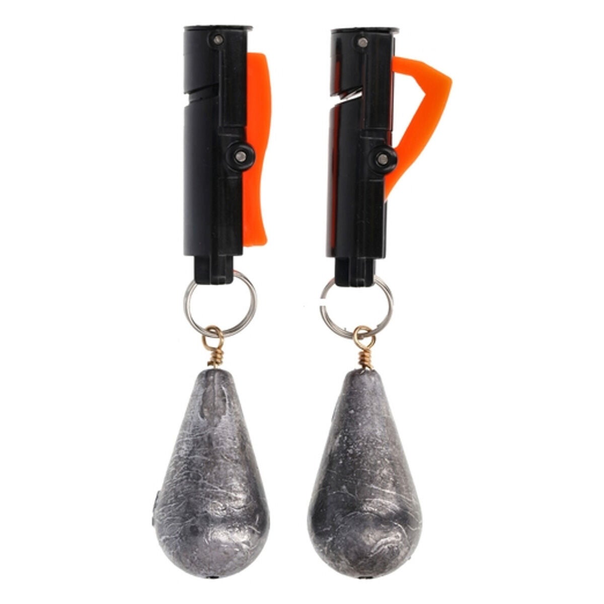 Eagle Claw Snap Weight Quick Release Line Clip 2pk