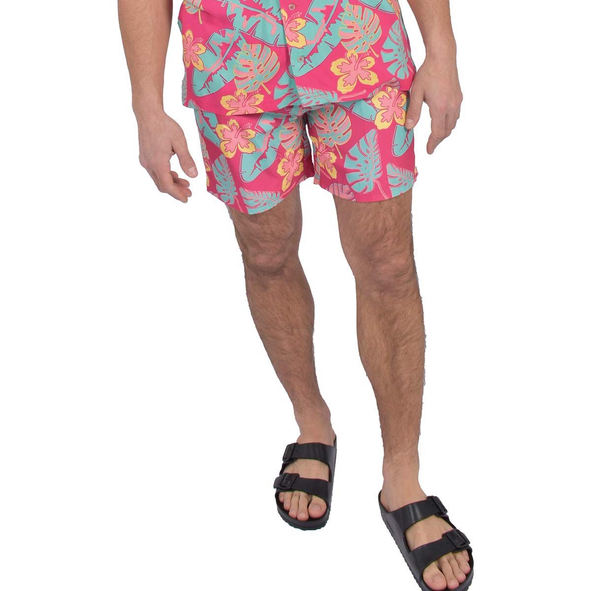 Canyon Creek Men's Tropical Floral Volley Shorts