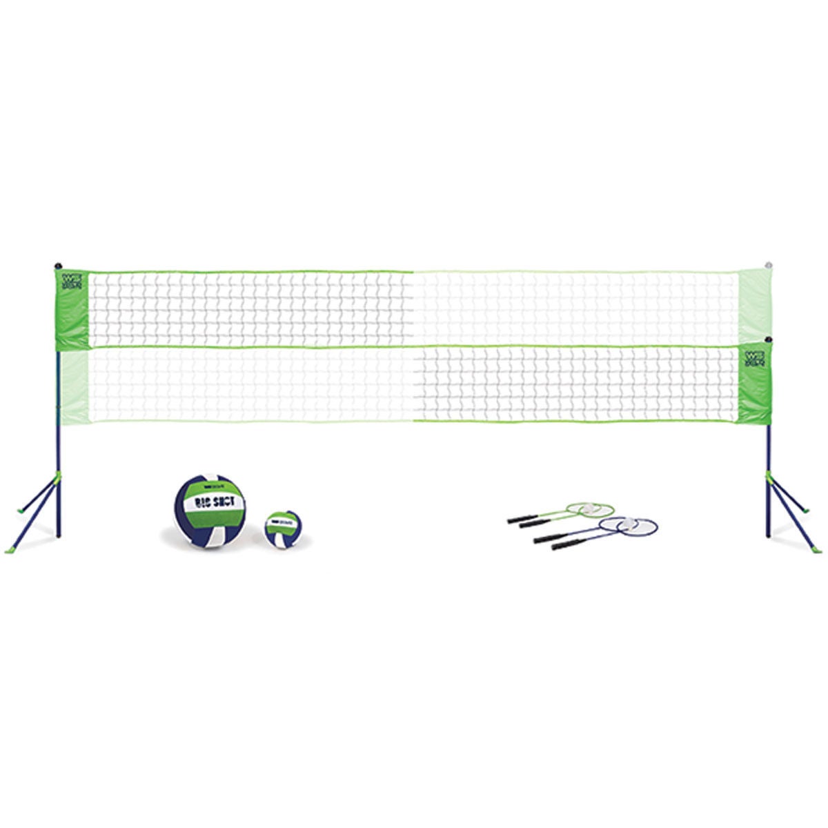 Wild Sports Easy Setup Volleyball/ Badminton Set