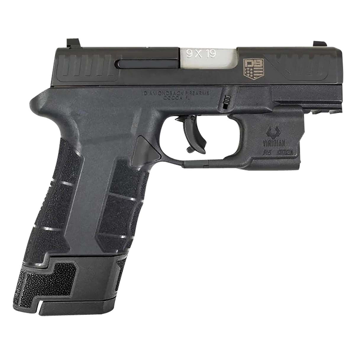 Diamondback 9MM SUBCMP17R LS/HLST BLK Pistol