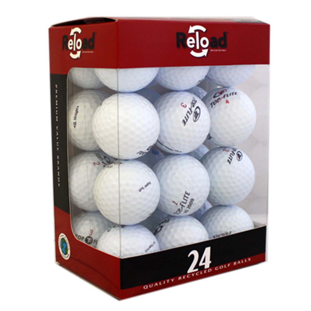 Reload Recycled Golf Balls - 24-pack