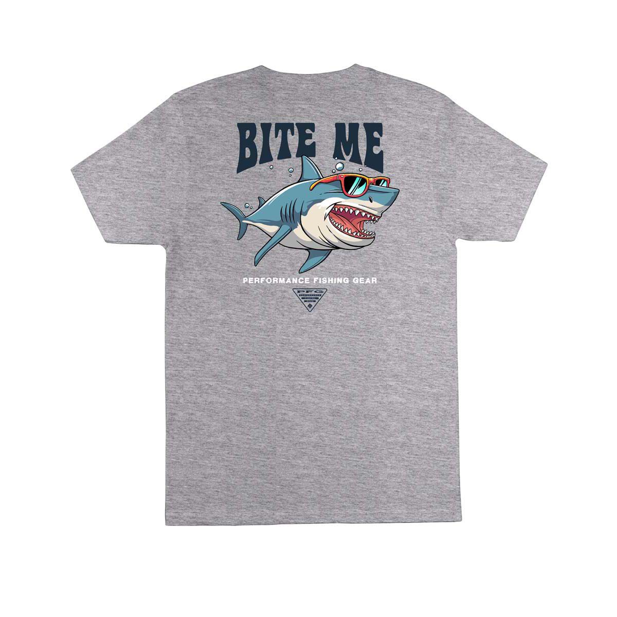 Columbia Men's Bite Me Shark Short Sleeve Tee