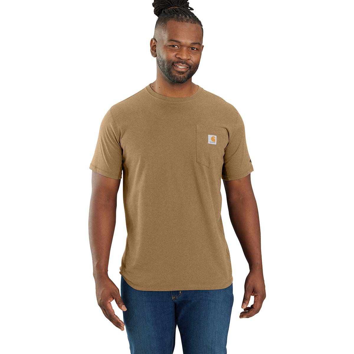 Carhartt Men's Force Midweight Short-Sleeve Pocket T-Shirt