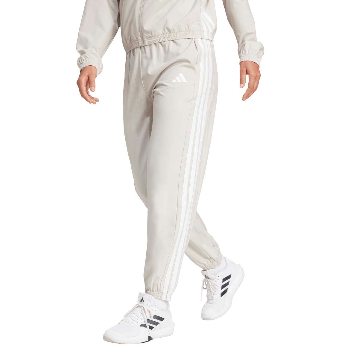 adidas Women's Train Essentials 3-Stripes Woven Joggers