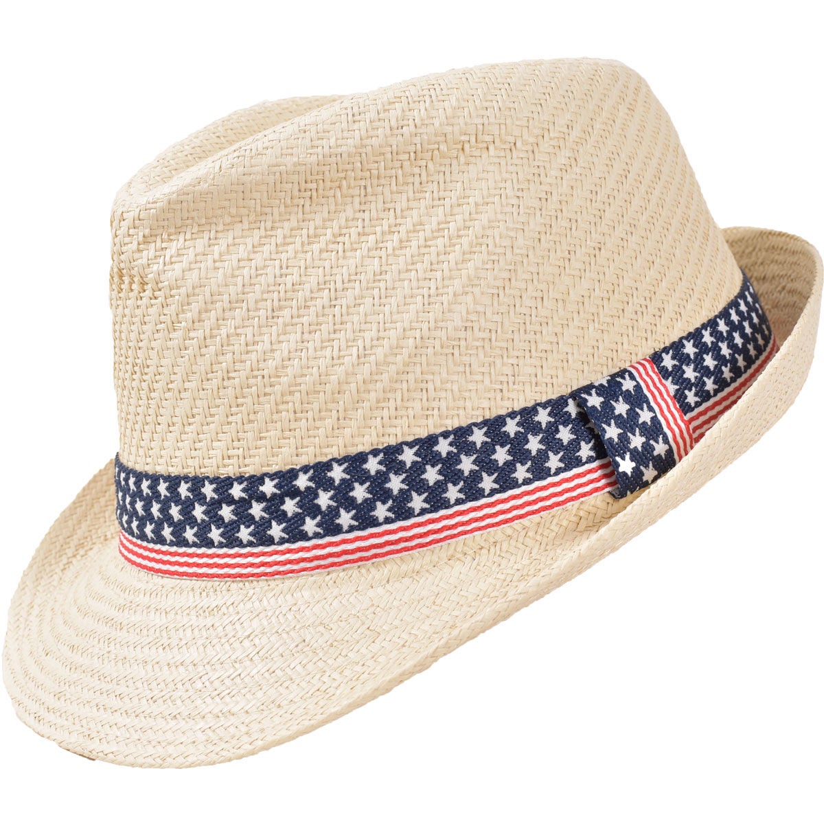 David & Young Fedora w/ American Flag Ribbon