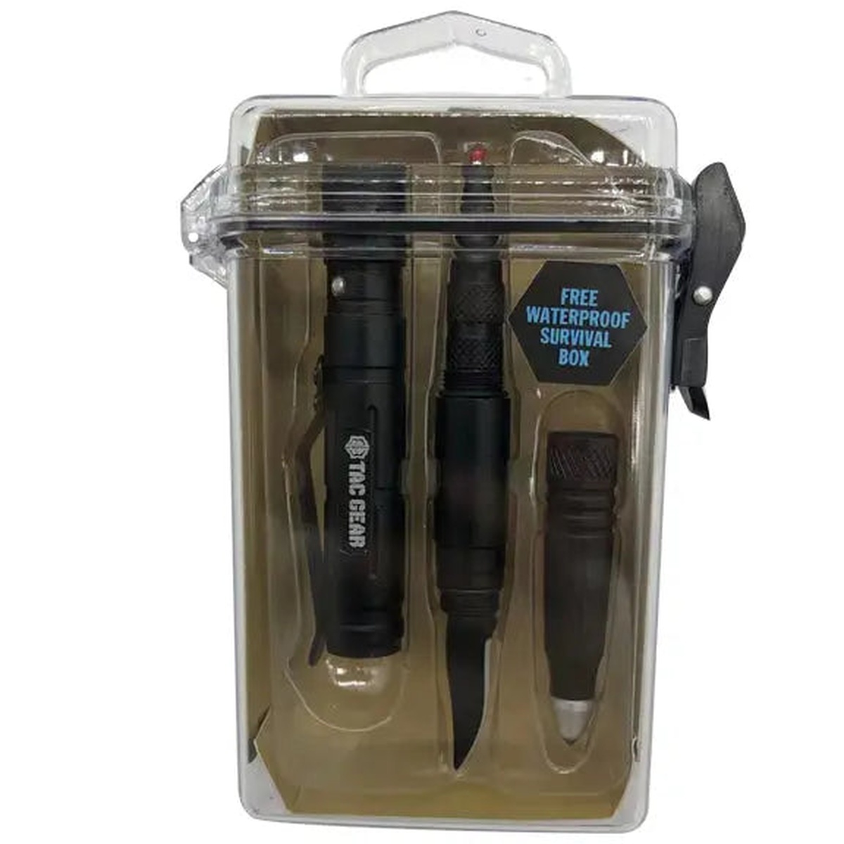 Novelty Inc TacGear 5-in-1 Tactical Pen with Aircraft Aluminum Construction