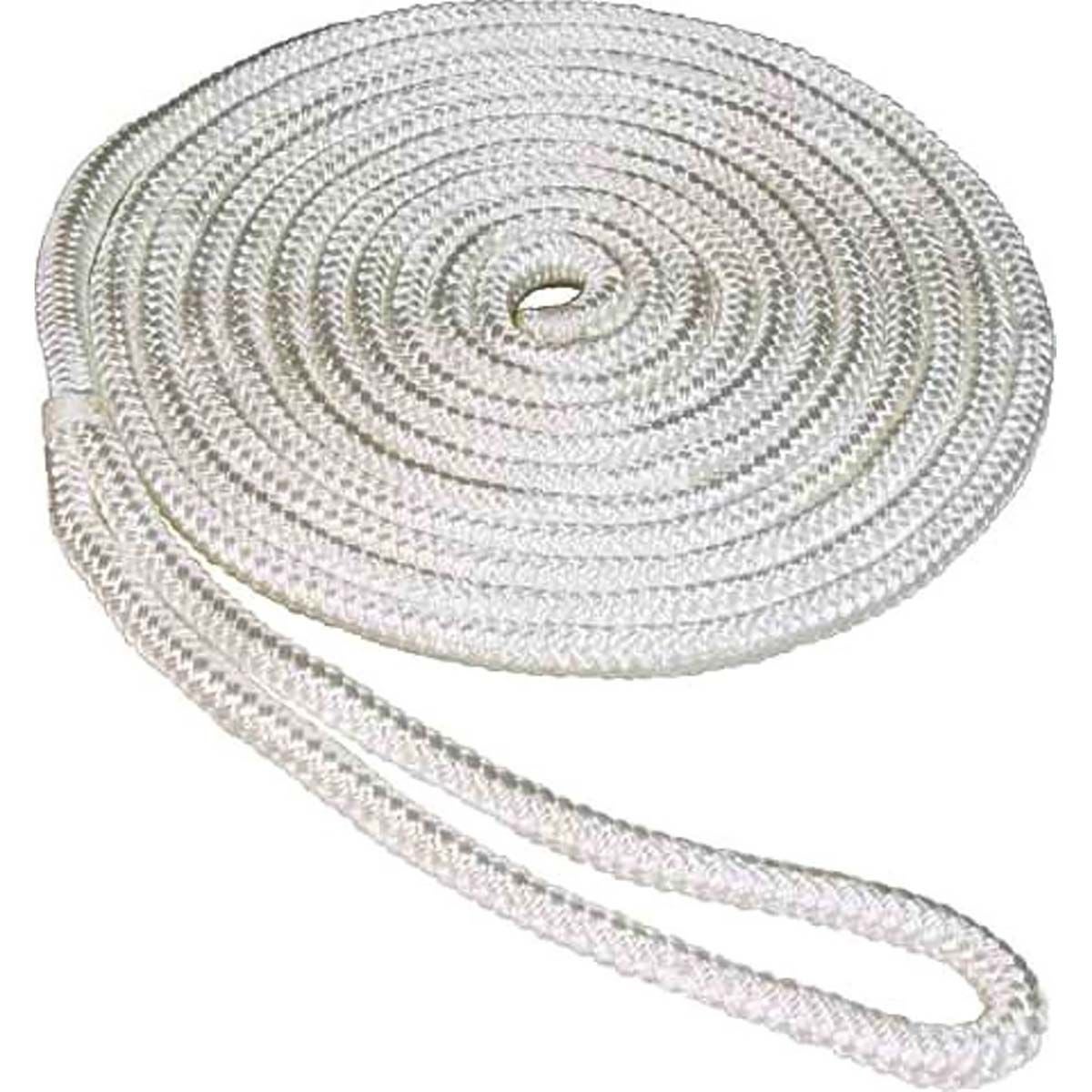 Unified Marine Double Braid Nylon Dock Rope 3/8X15