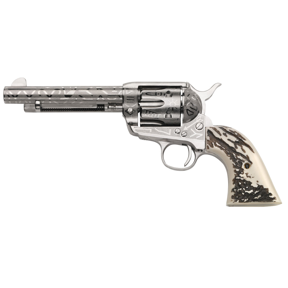 Taylors & Co 1873 Cattle Brand 357 Mag Stag Handgun