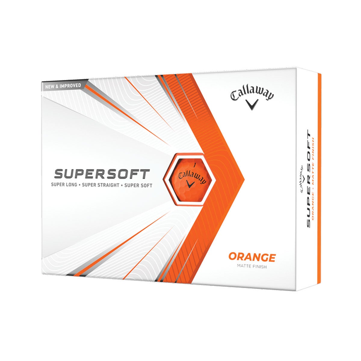 Callaway Golf Supersoft Orange Golf Balls 12 Pack