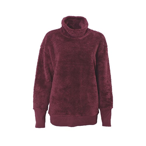 Rbx Women's Sherpa Mock Crew Neck