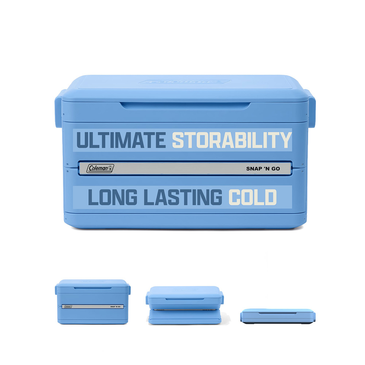 Coleman Snap 'N Go 35-Quart Collapsible Hard Cooler