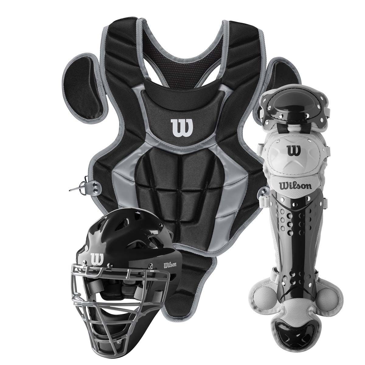 Wilson 7-9 C200 3pc Catcher's Gear Set
