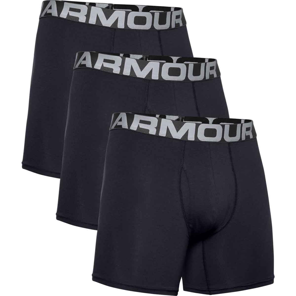 Under Armour Men's Charged Cotton 6" Boxerjock   3-Pack