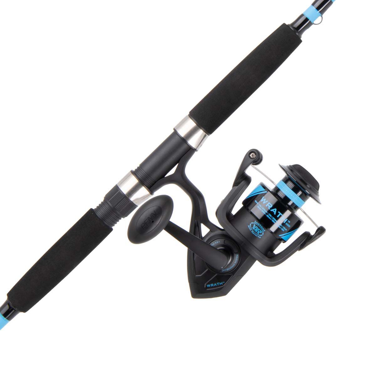 Penn Wrath II Spinning Rod and Reel Combo (Black/Gold) Penn Wrath II Spinning Rod and Reel Combo (Black/Gold)