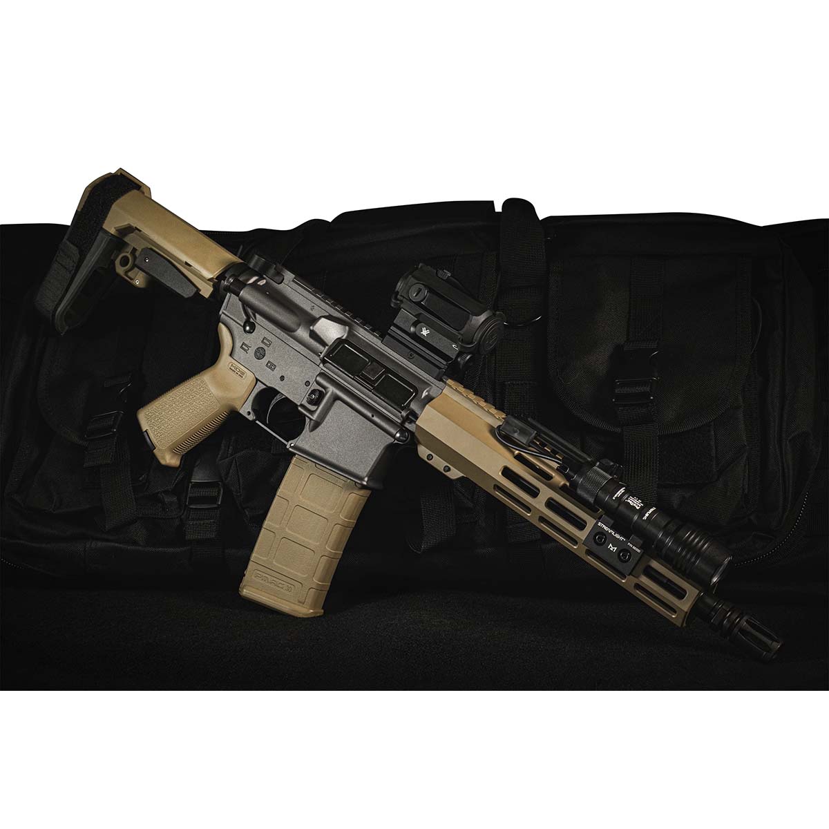 Shark Coast Tac 556 10.5 30 1 GRY_TAN Handgun