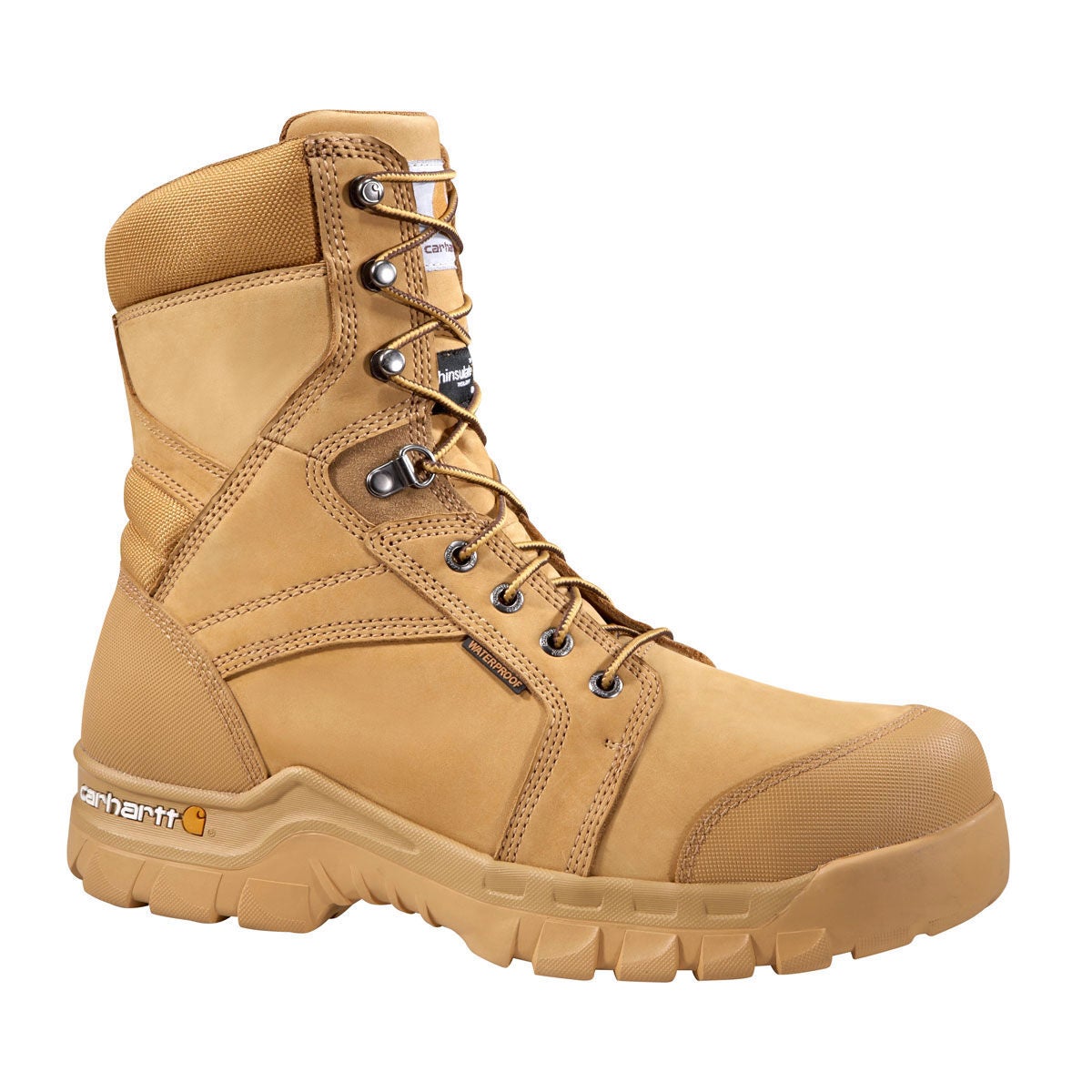 Carhartt Rugged Flex WP Ins. 8" Soft Toe Work Boot