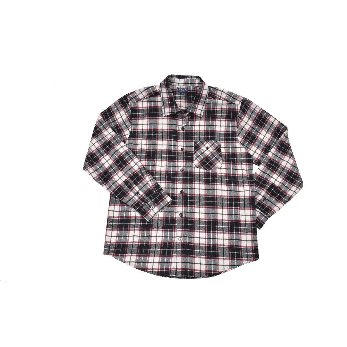 Canyon Creek Men's Plaid Flannel Shirt