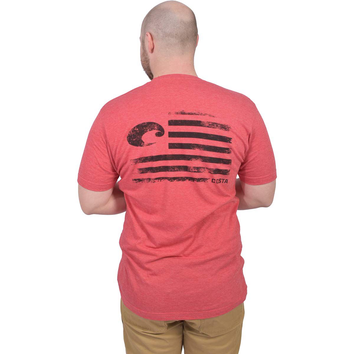 Costa Men's Pride Logo Flag Shortsleeve Tee