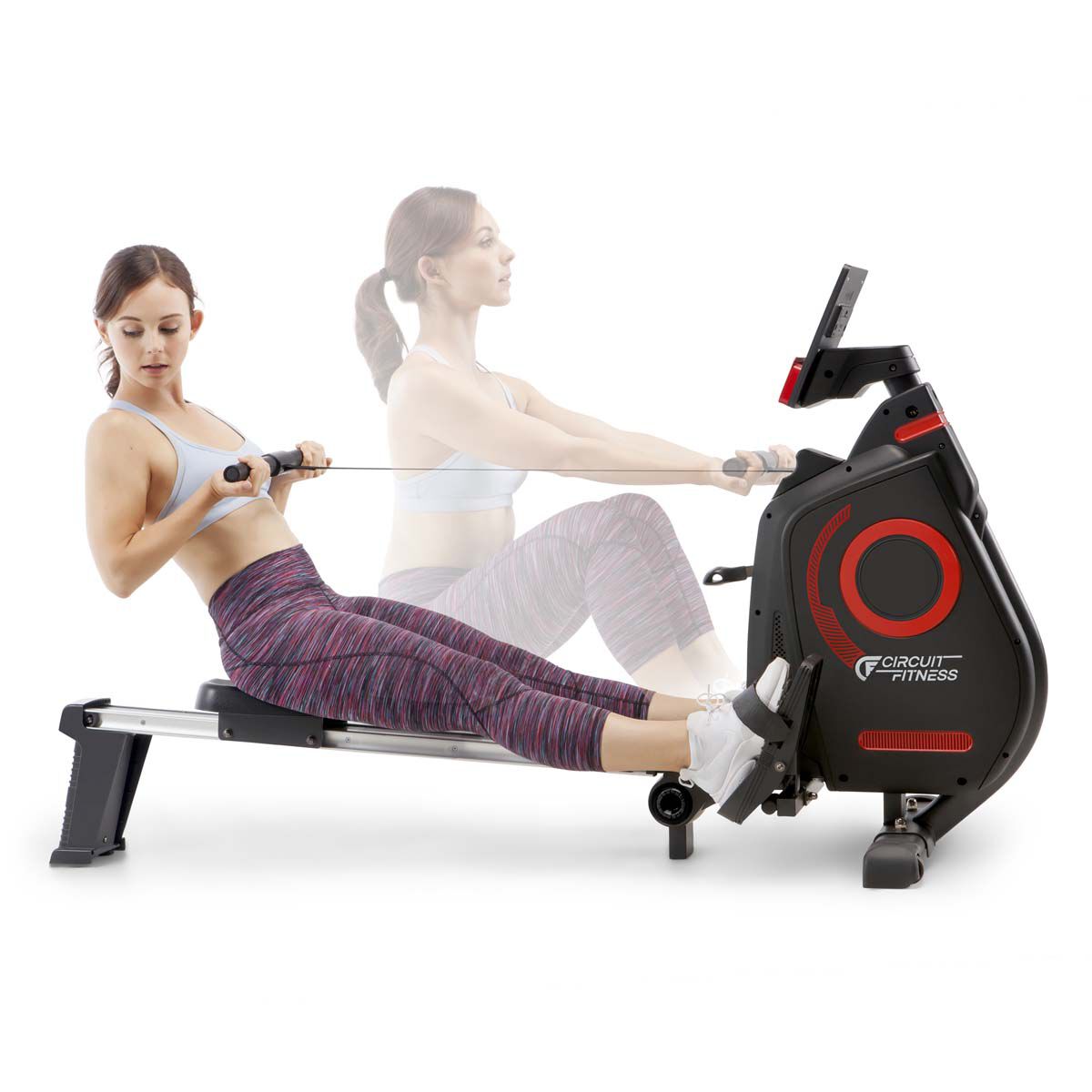 Circuit Fitness Deluxe Foldable Magnetic Rowing Machine