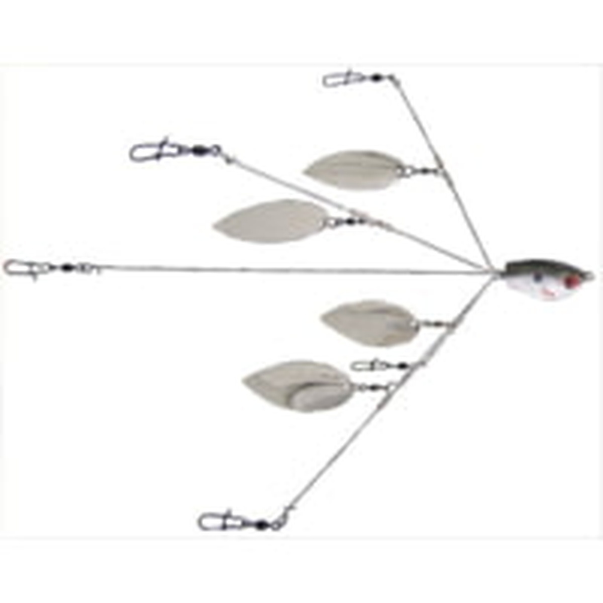 Yum YUMbrella Flash Mob 5-Wire Multi-Bait Fishing Rig