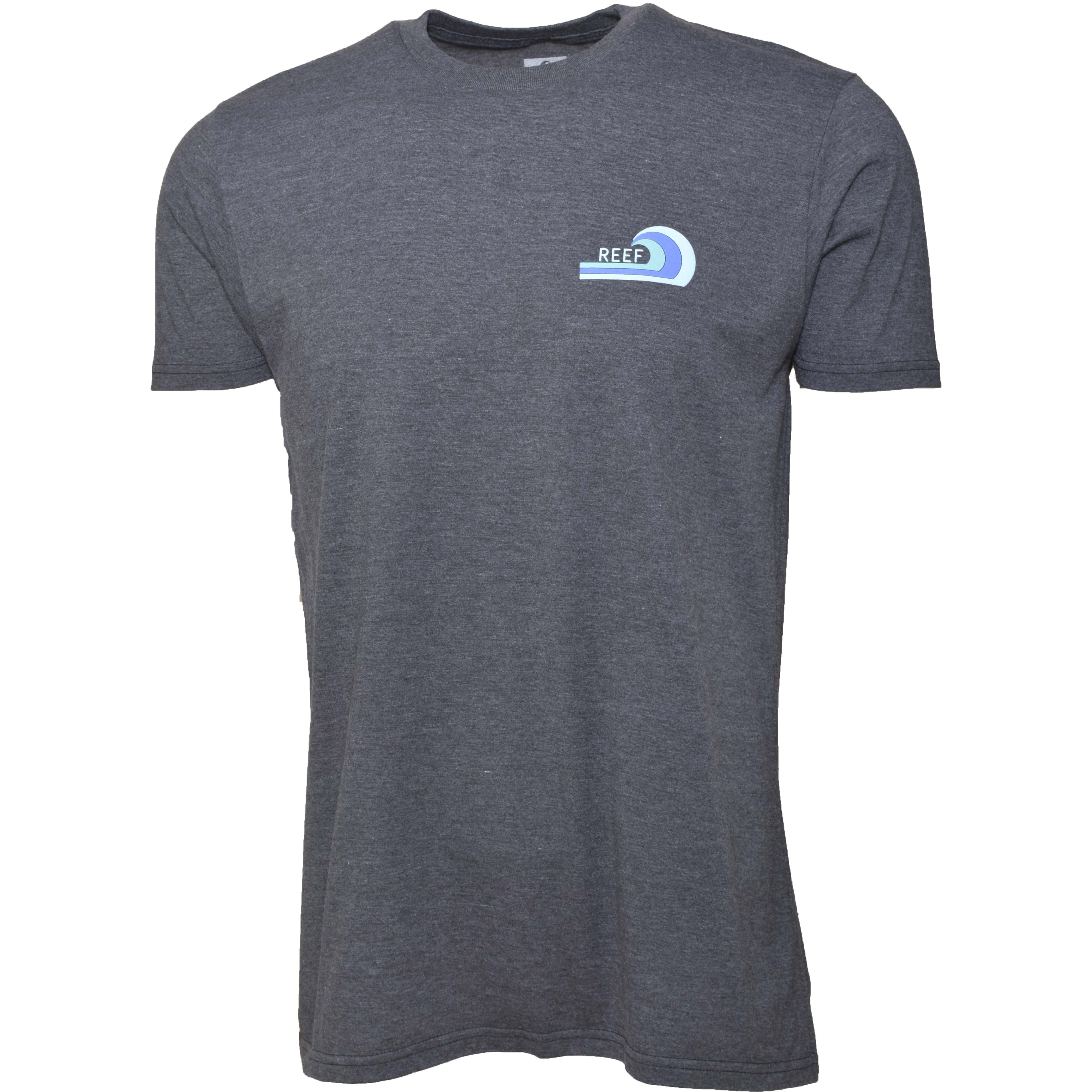 Reef Chest Stripe Wave Tee