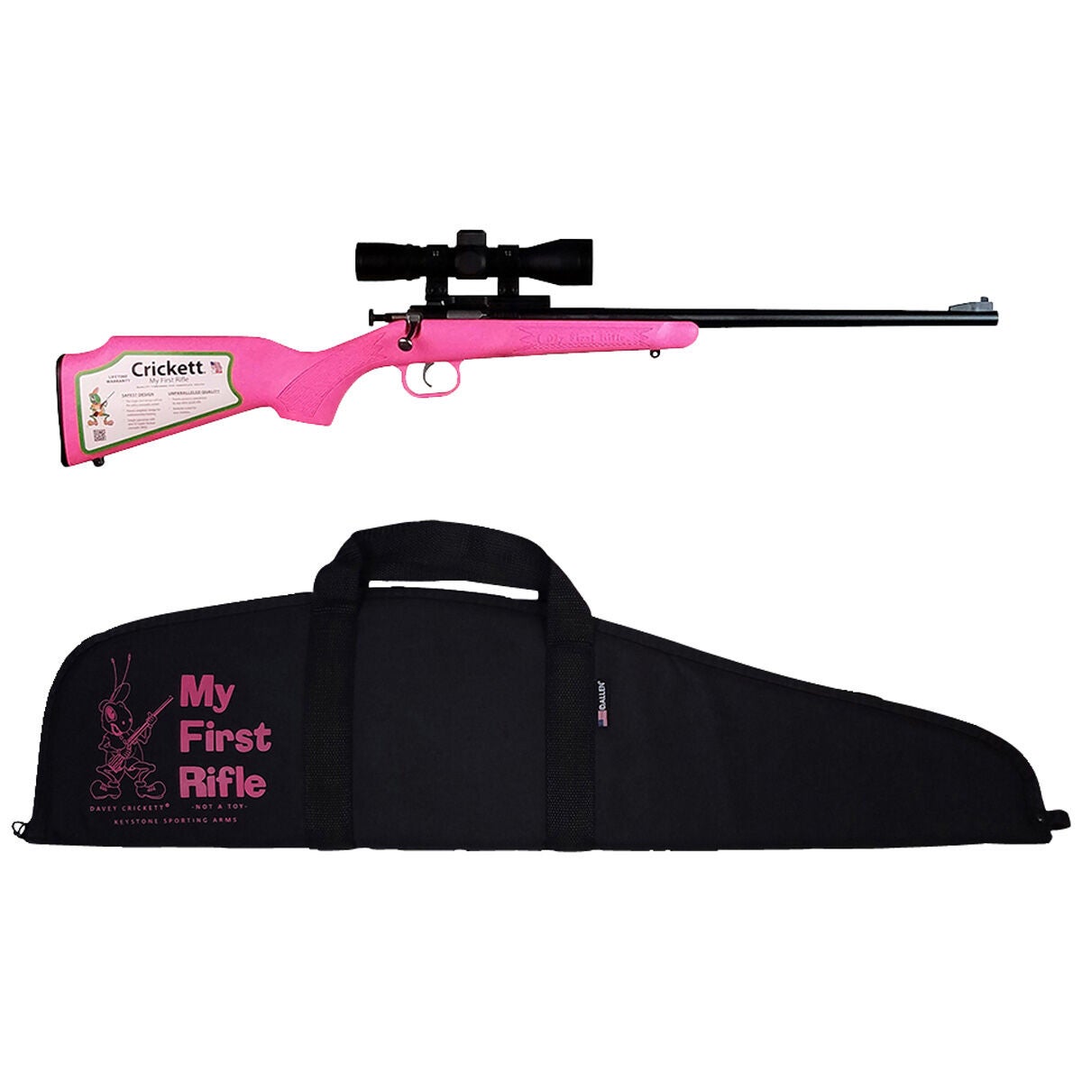 Crickett KSA2220BSC Youth Package 22 LR 16.12