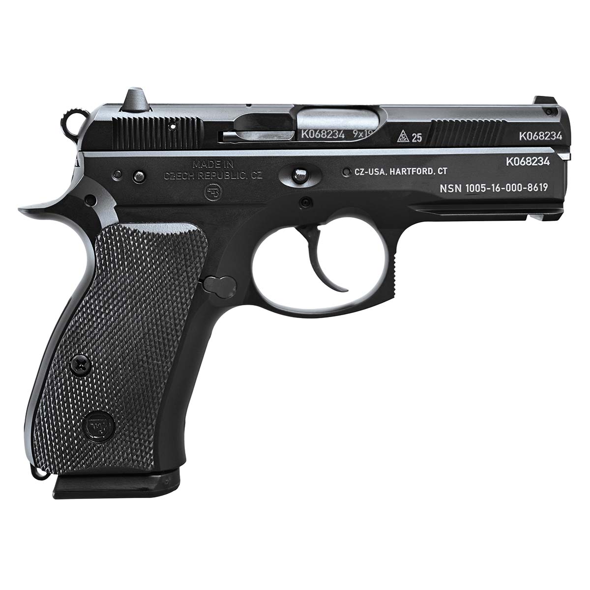 Cz P01 50th Anniversary Elite 9mm Luger 15+1 3.75  Pistol