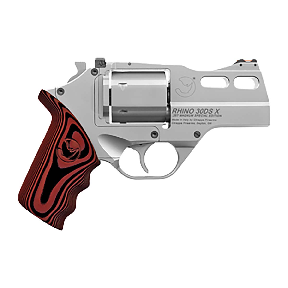 Chiappa RHINO 30DSX 357 3" 6R Stainless Steel Revolver