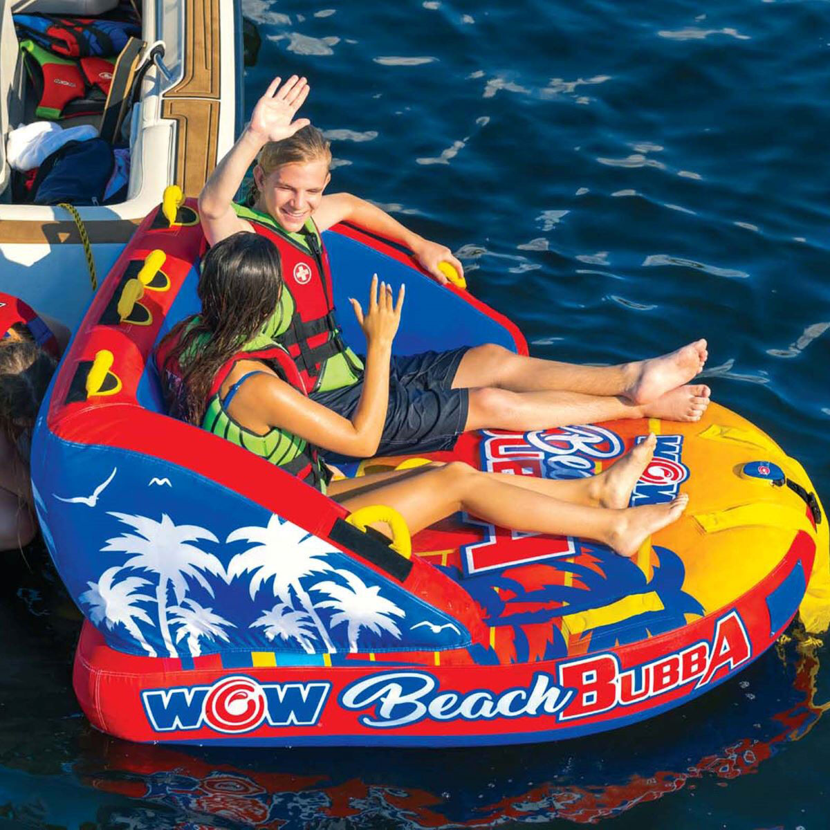 Wow Beach Bubba 2P Soft Top Towable