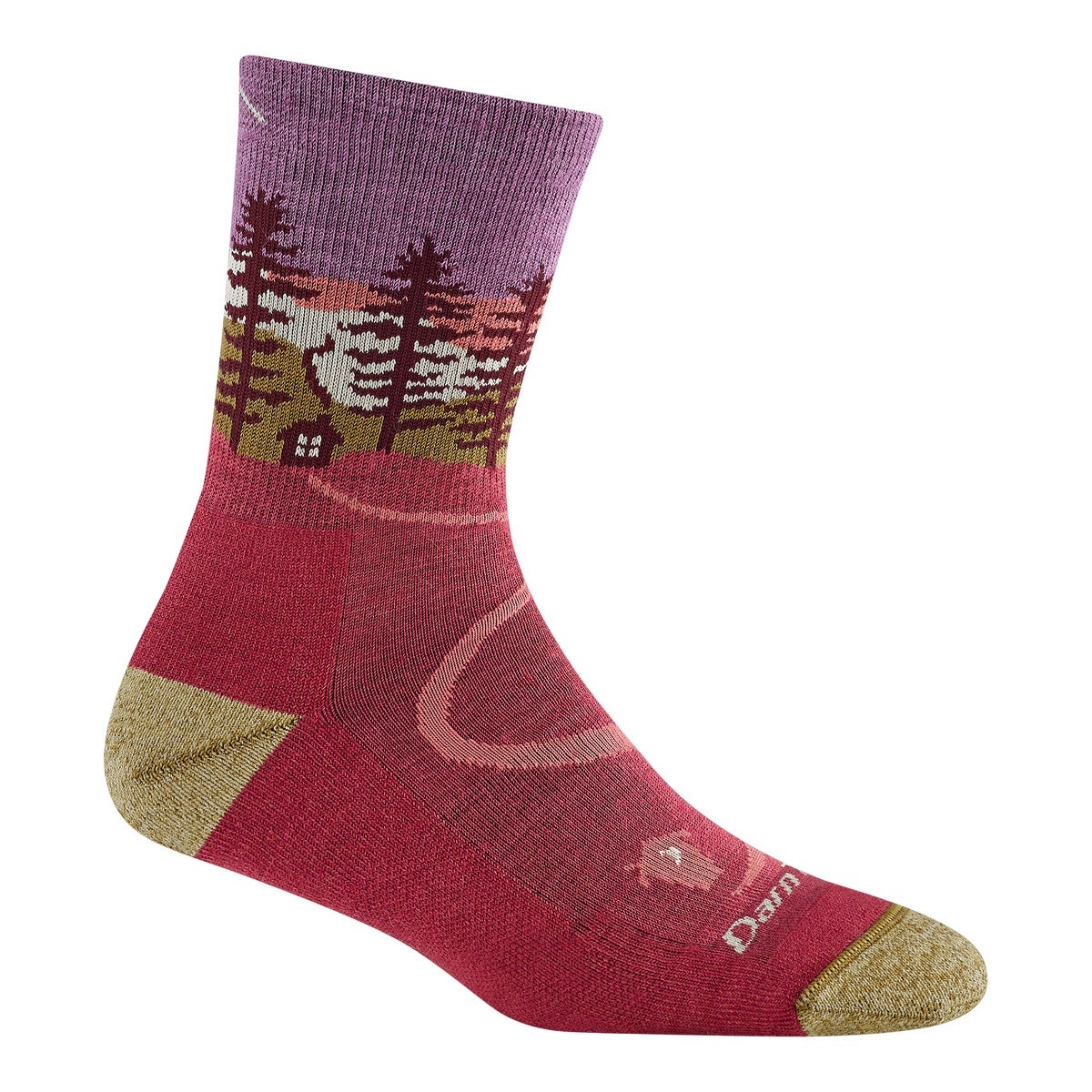 Darn Tough Women's Northwoods Micro Crew Midweight Hiking Socks