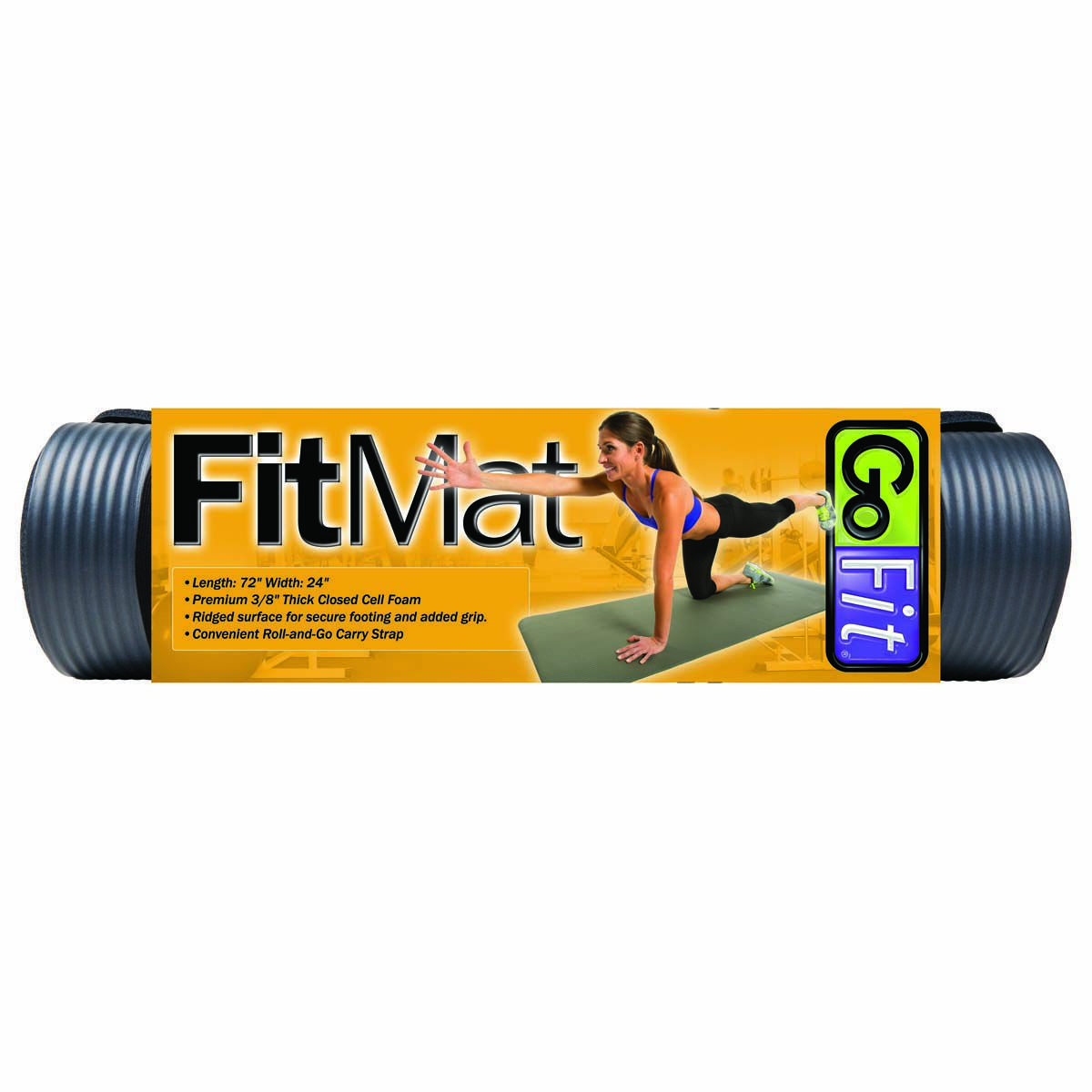 Go Fit Fit Mat with Carry Strap