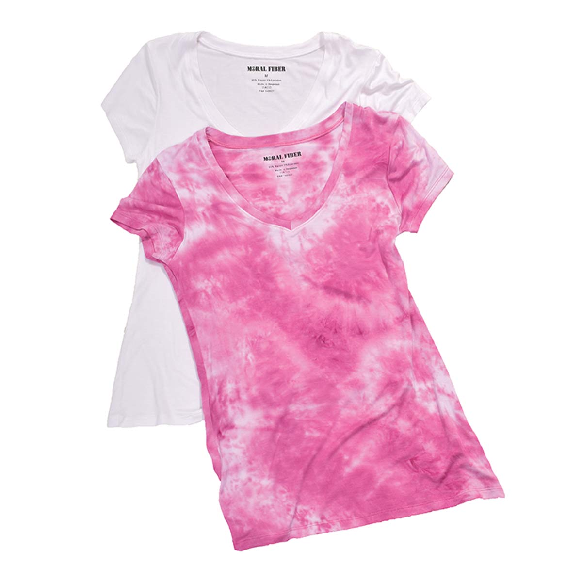 Moral Fiber Women's 2Pack Solid Tee