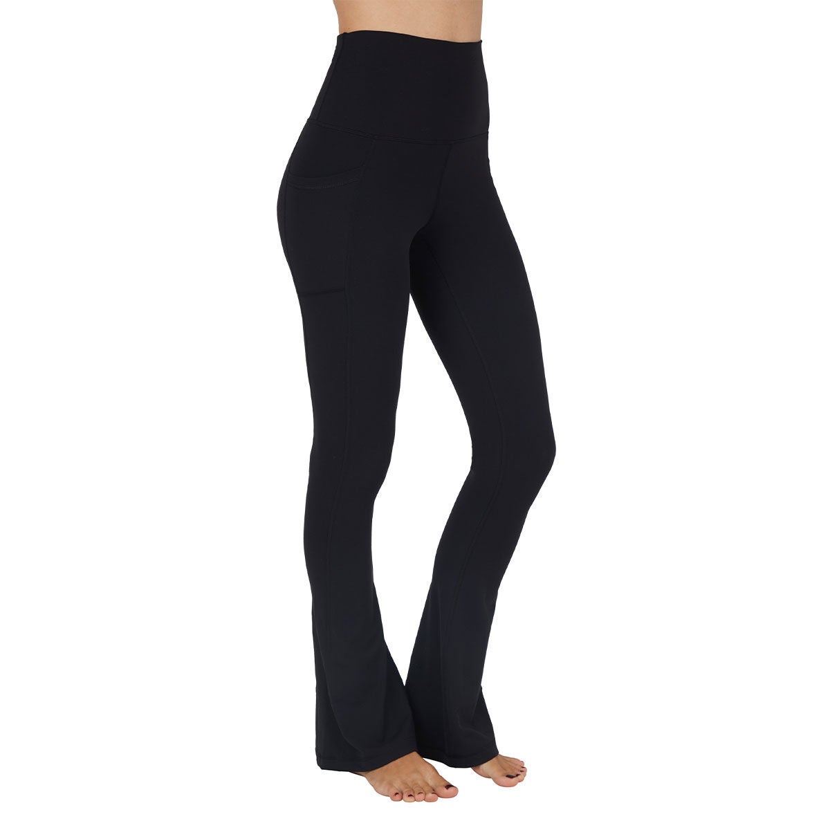 Yogalux Women's High Rise Pocket Flare Legging