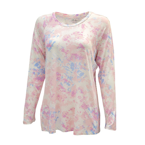 Miken Flow Women's Long Sleeve Tie Dye Tee