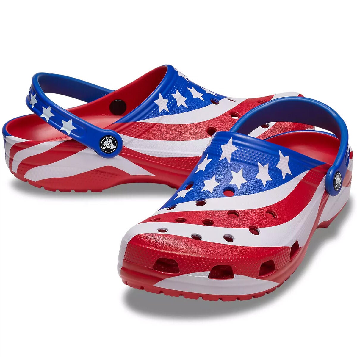 Crocs Men's American Flag Classic Clogs - Main Image