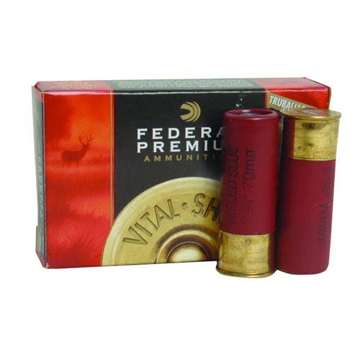 Federal Premium Vital-Shok 12 Gauge TruBall Hollow Point Rifled Slug Ammunition