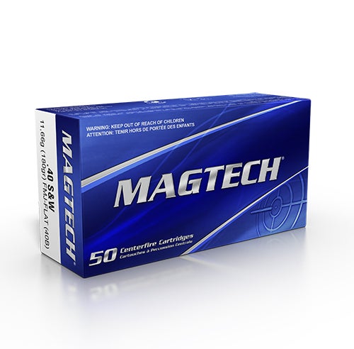 Magtech Magtech 40 S&W 180GR FMJ FLAT