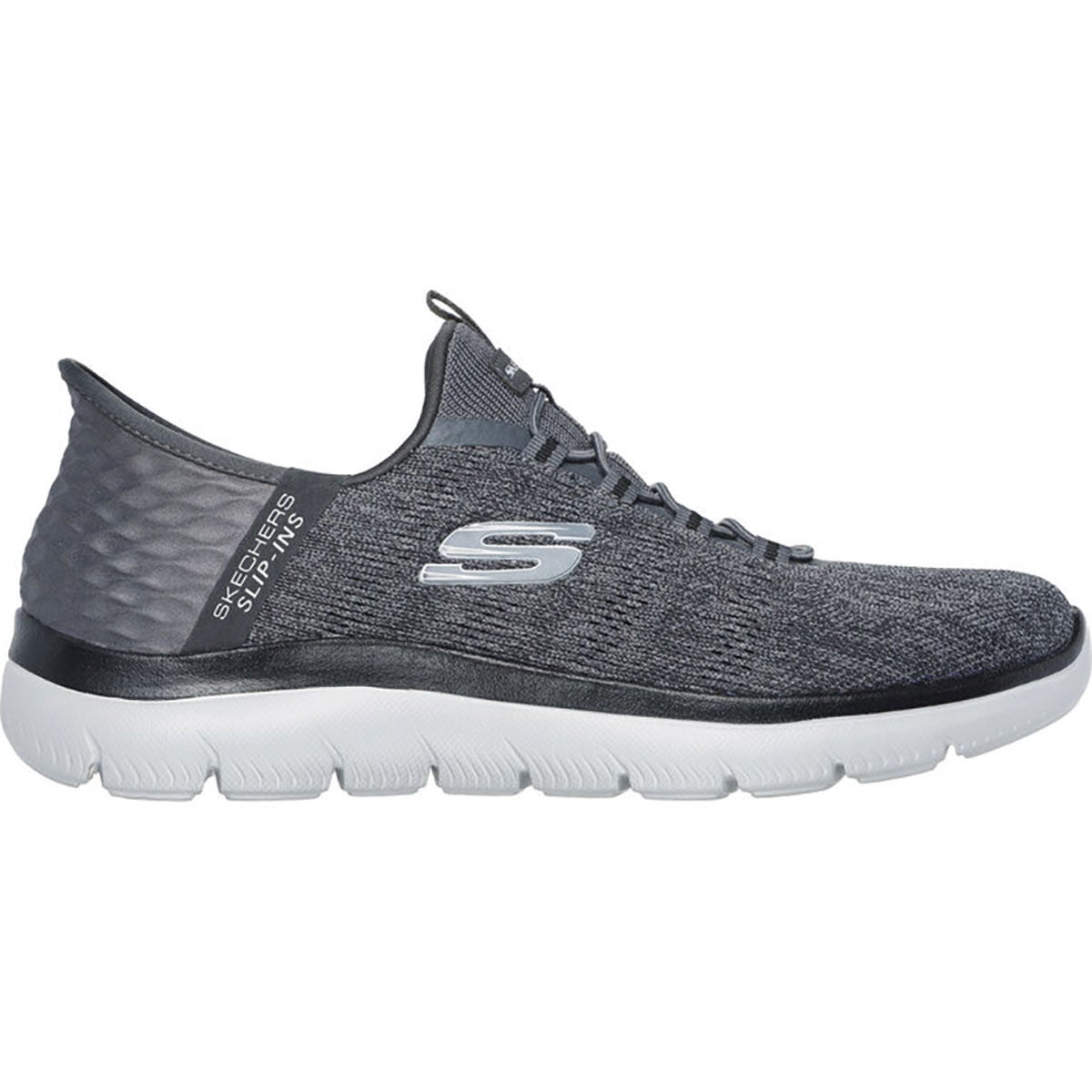 Skechers Men's Slip-Ins Engineered Mesh Stretch Lace Sneaker