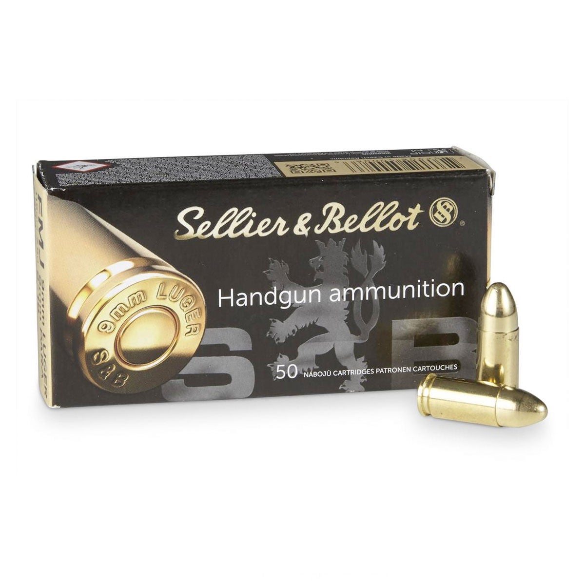 Sellier&bellot 9MM 115GR FMJ Ammunition