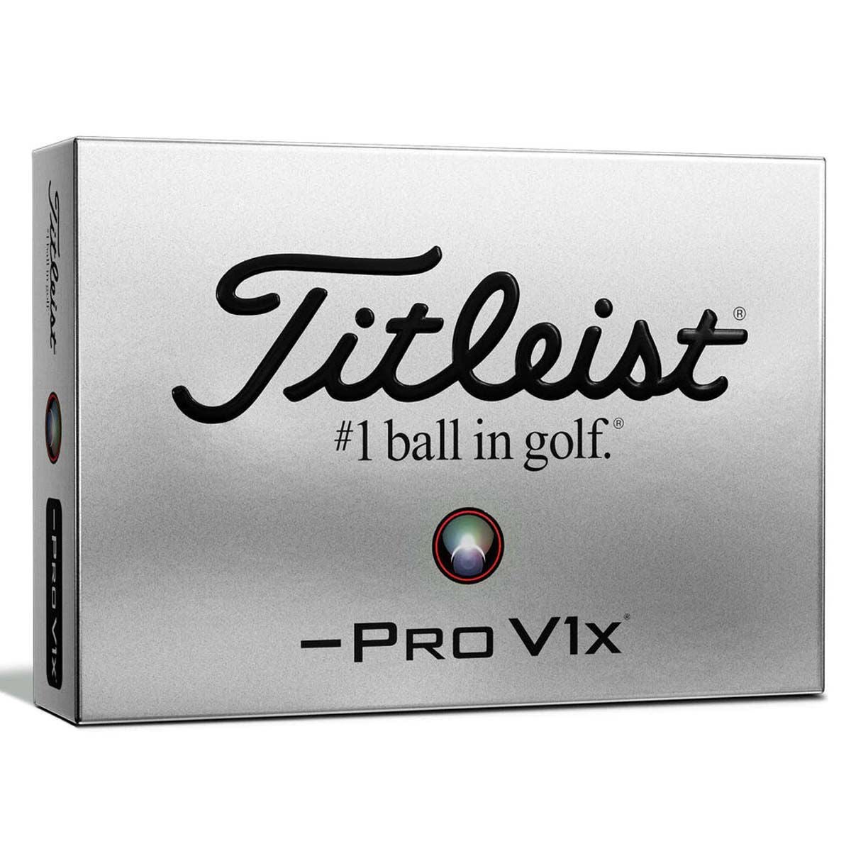 Titleist Pro V1X Left 12 Pack Golf ball