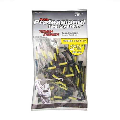 Pride Sports 2-3/4" Pts Titanium Tees - 75 Pack