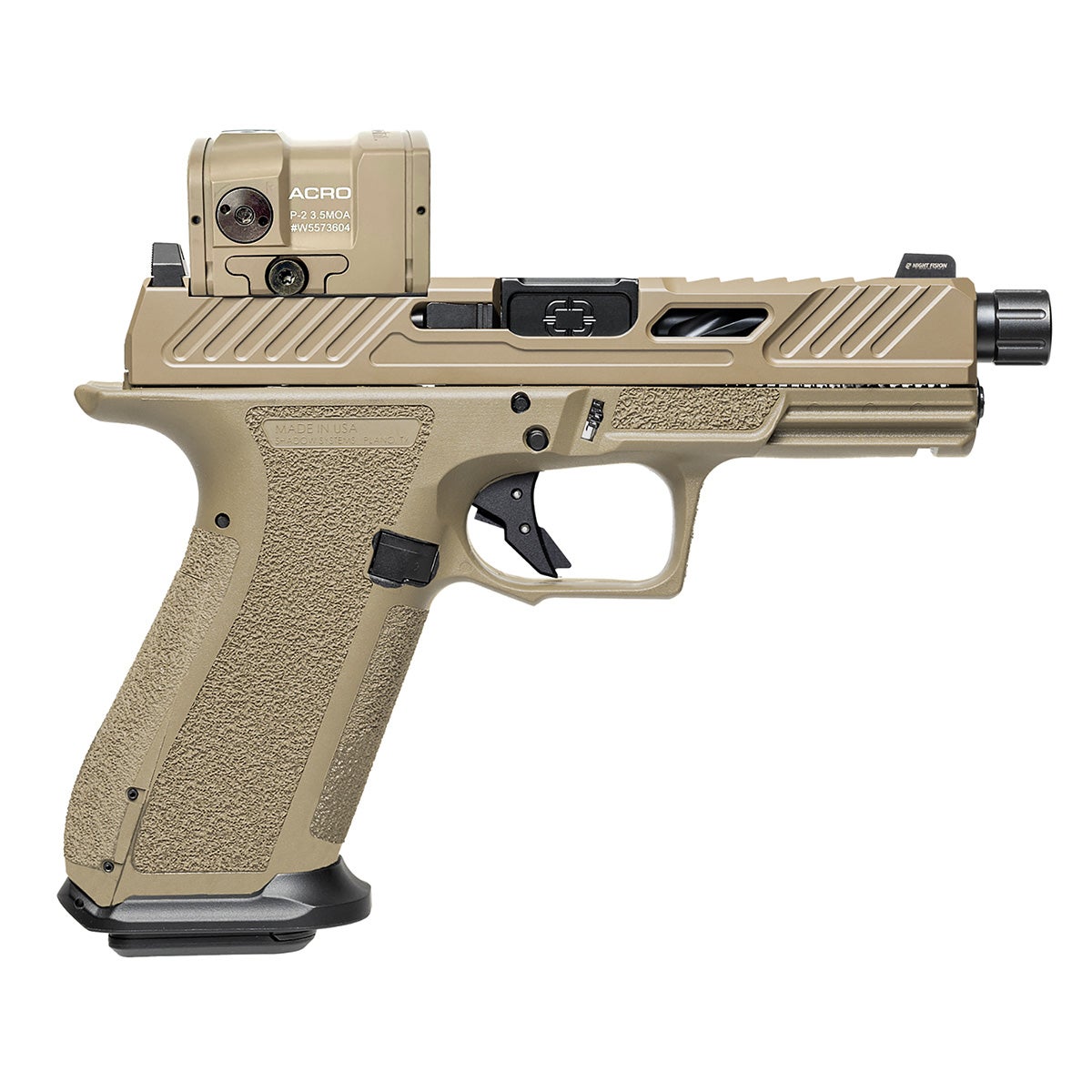 Shadow Systems XR920 9MM ELT OR ACRO FDE Pistol