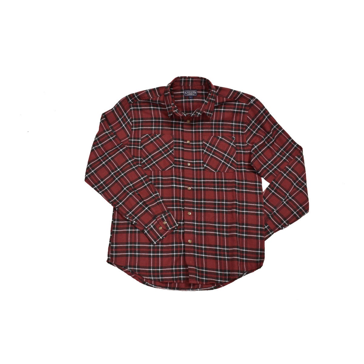 Canyon Creek Men's Plaid Flannel Shirt