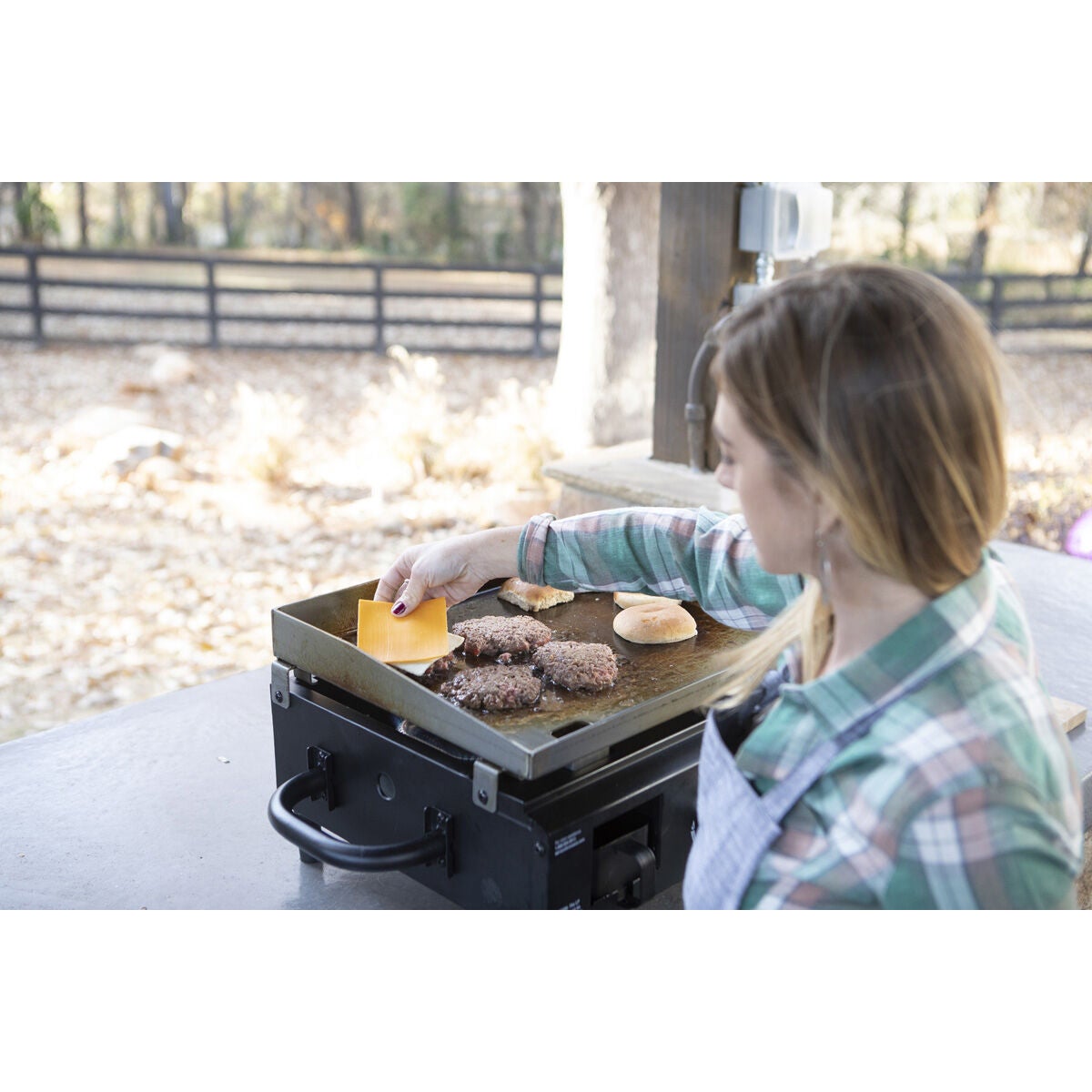 Razor 1-Burner Portable LP Gas Griddle