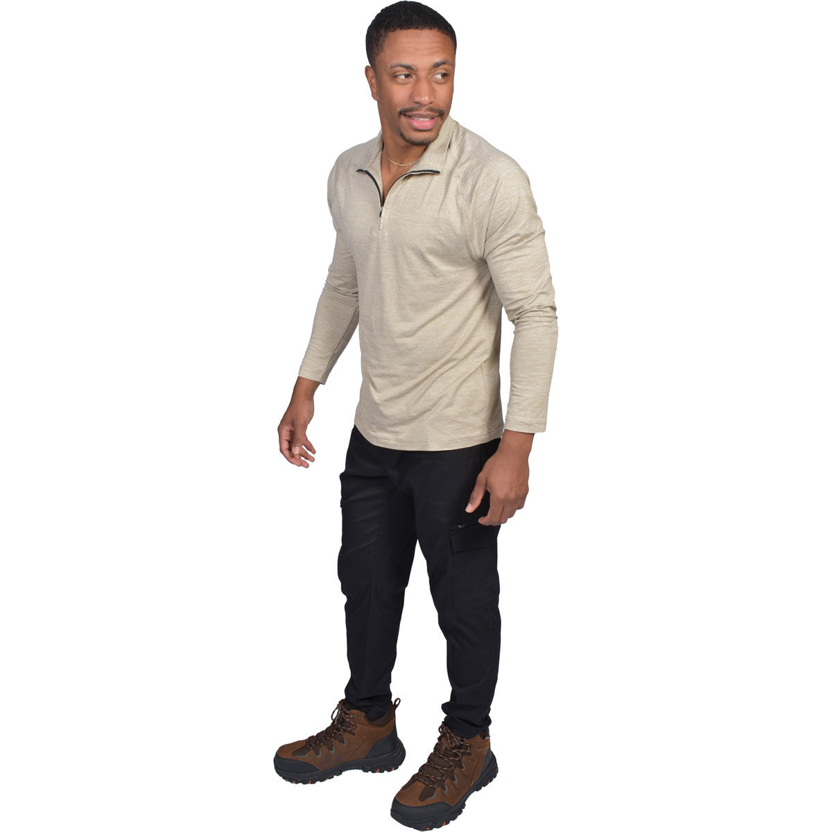 Leg3nd Outdoor Men's Long Sleeve 1/4 Zip