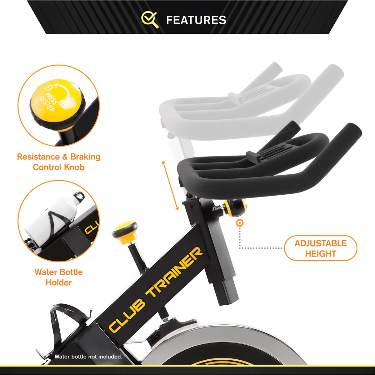 Circuit Fitness Deluxe Club Revolution Cycle