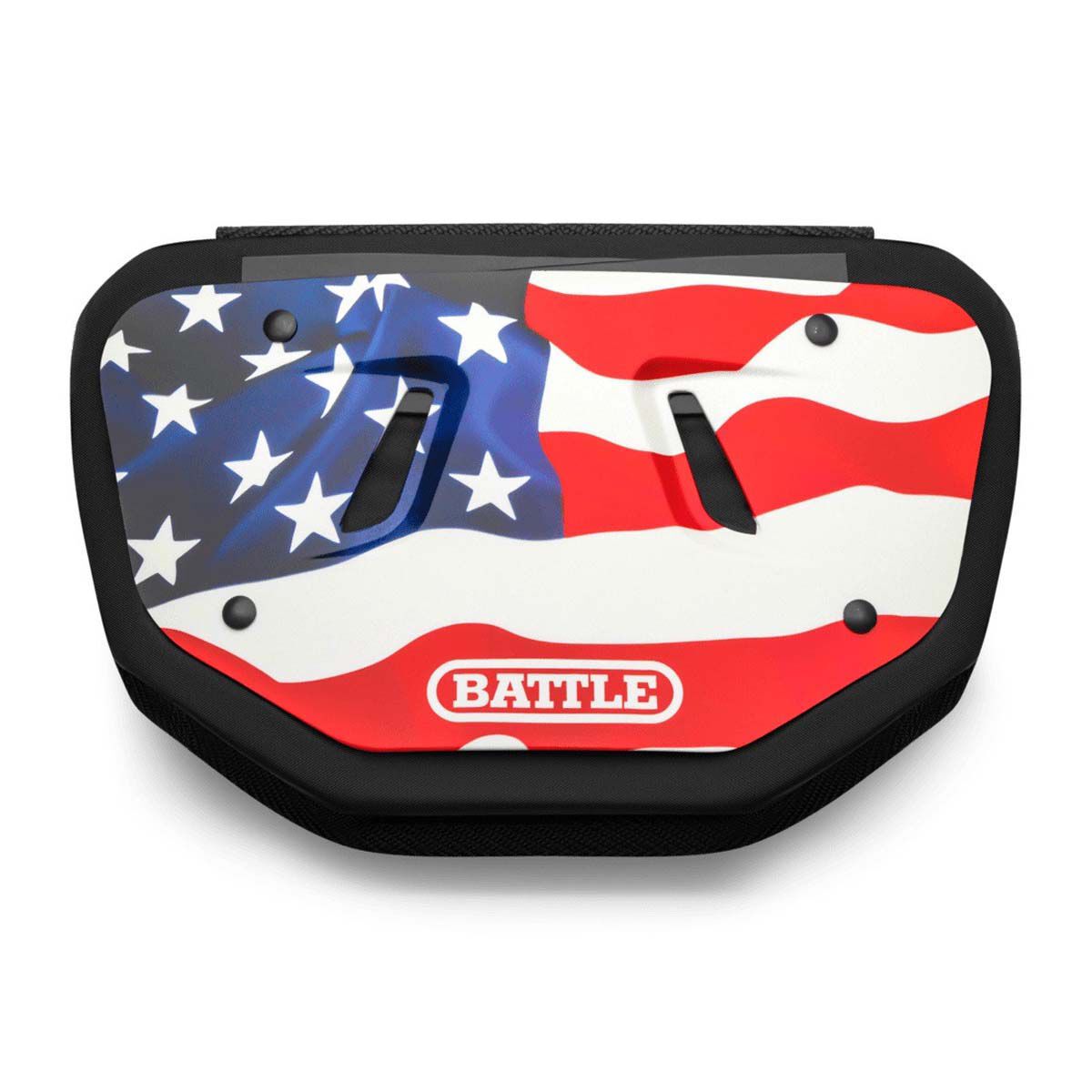 Battle Sports CHROME Back Plate American Flag 2.0 Adult