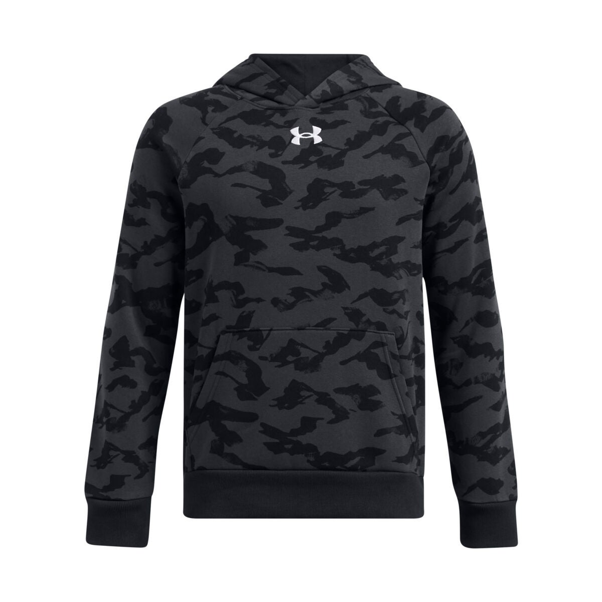 Under Armour Boy's Rival Fleece Printed Hoodie