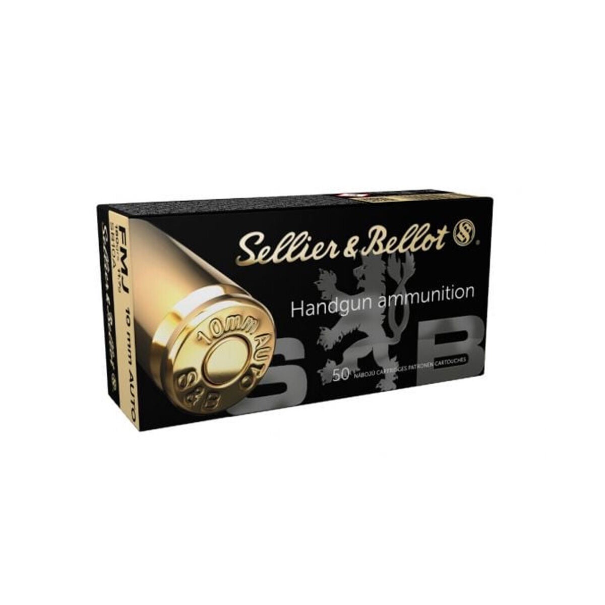 Sellier&bellot Sellier and Bellot 10mm Auto FMJ Ammo