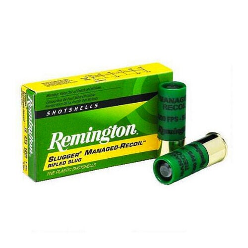 Remington 12 Gauge Managed-Recoil Rifled Slug Ammunition